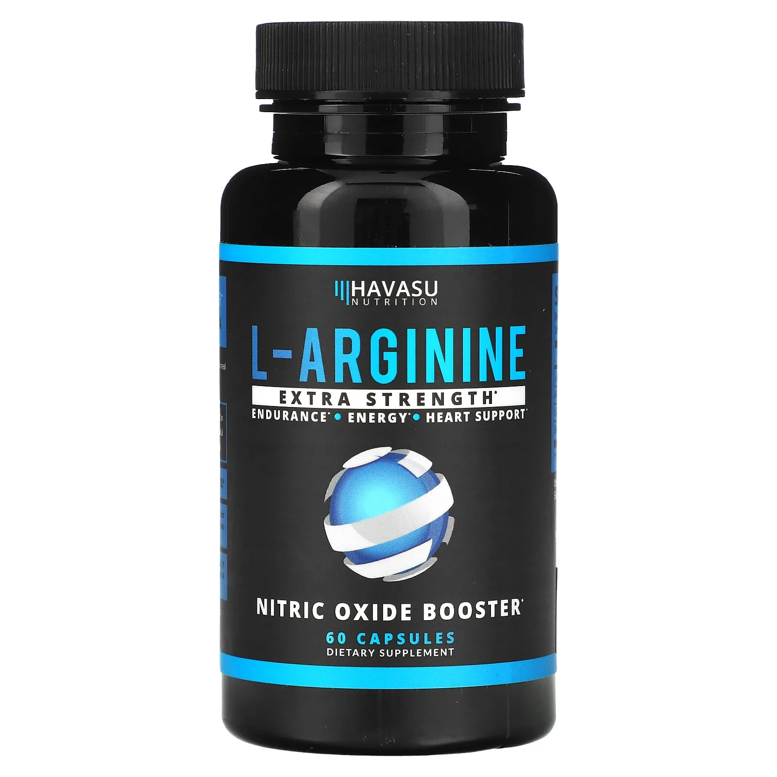 L-Arginine, Extra Strength, 60 Capsules