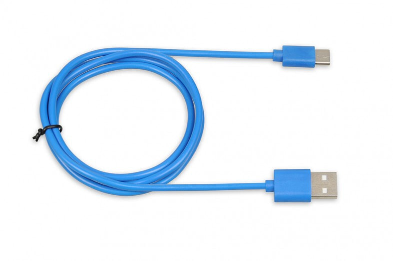 iBox IKUMTCB USB кабель 1 m 2.0 USB A USB C Синий