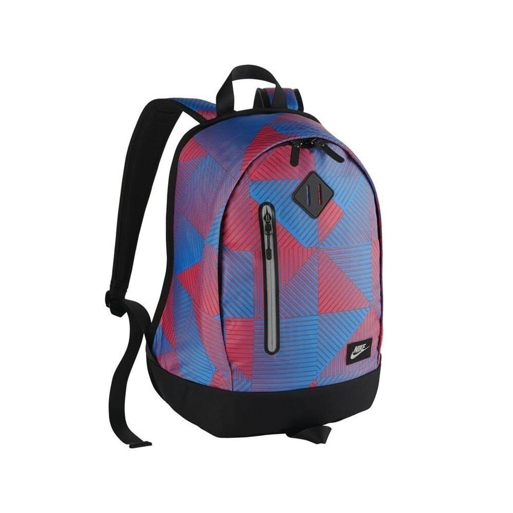 Рюкзак мужской Nike YA Cheyenne Backpack красный/синий с принтом