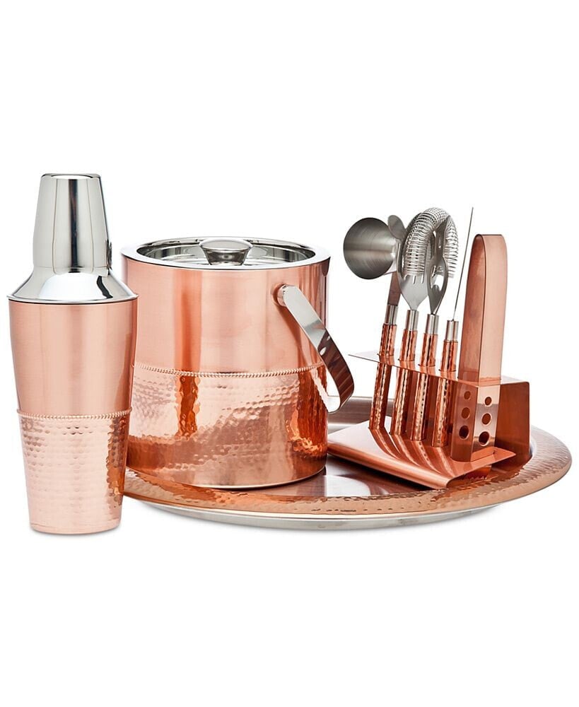 Godinger copper Bar Tools Set