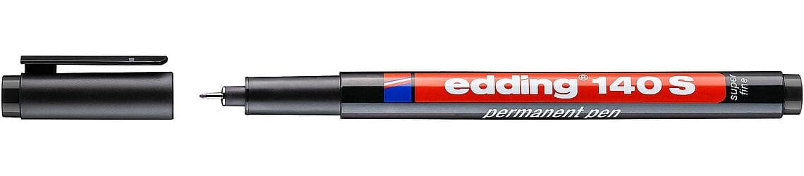 Edding 4-140001 капиллярная ручка Черный Очень тонкий 1 шт
