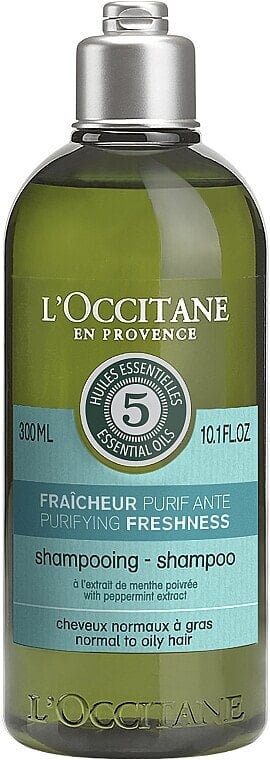 Shampoo für normales und fettiges Haar - L?Occitane Aromachologie Purifying Freshness Hair Shampoo