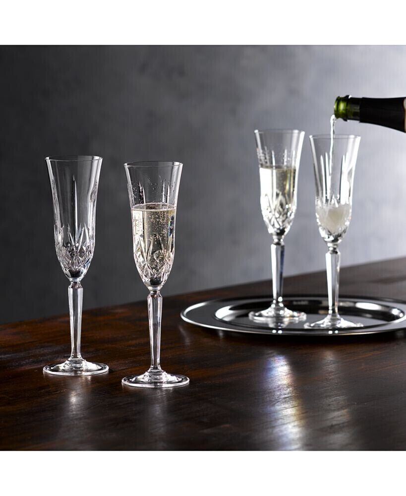 Marquis by Waterford maxwell Flutes, Set of 4