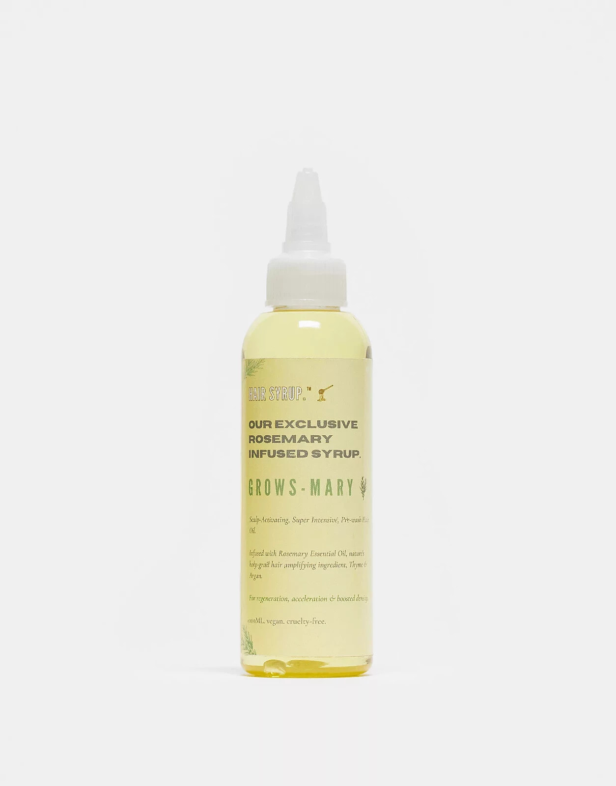 Hair Syrup – Growsmary Thickening Pre-Wash Hair Oil – Haaröl für vor der Haarwäsche 100 ml