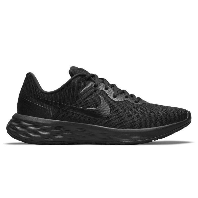 Мужские кроссовки спортивные для бега черные текстильные низкие Nike Revolution 6 Next Nature M DC3728-001 running shoe