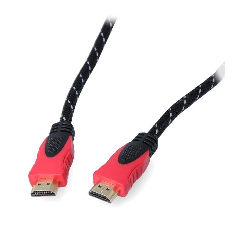HDMI Blow Premium Red Braided Cable Class 1.4 - 1,5m