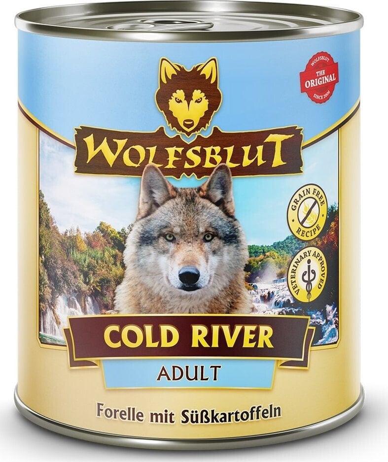 Wolfsblut Wolfsblut Dog Cold River puszka 800g