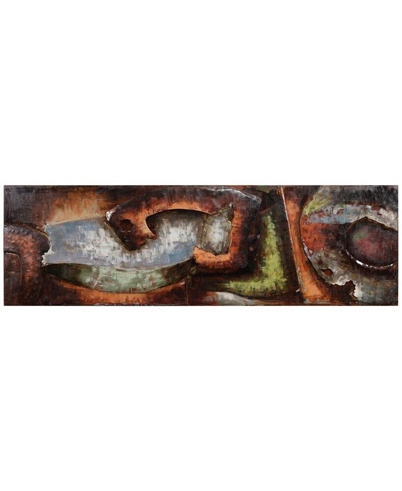 Empire Art Direct convergence 1 Mixed Media Iron Hand Painted Dimensional Wall Art, 22