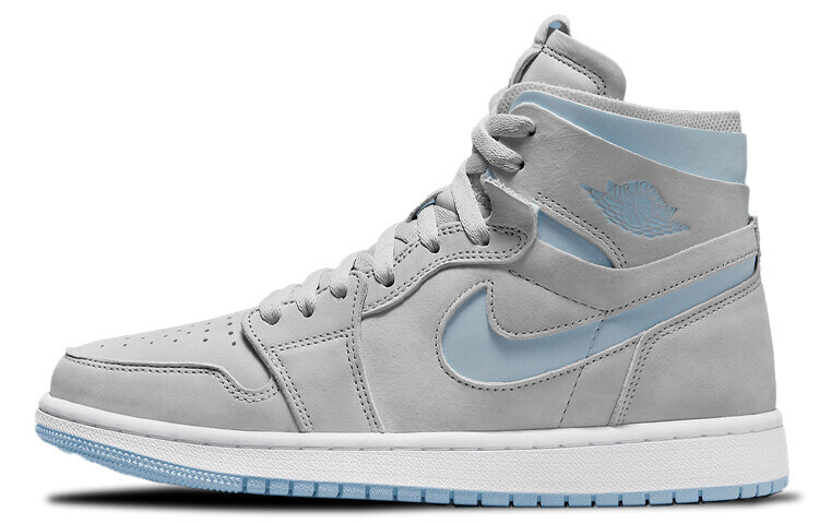 Jordan Air Jordan 1 high zoom air cmft 小airmag 高帮 复古篮球鞋 女款 灰蓝 / Кроссовки Jordan Air Jordan 1 high zoom air cmft airmag CT0979-004