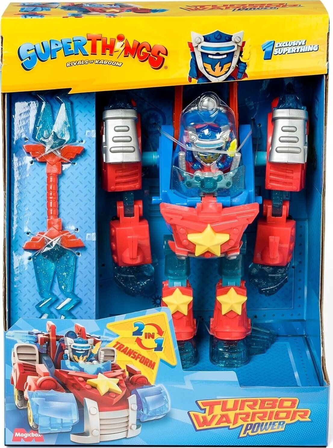 Figurka Superthings SUPERTHINGS Turbo Warrior Power, figurka