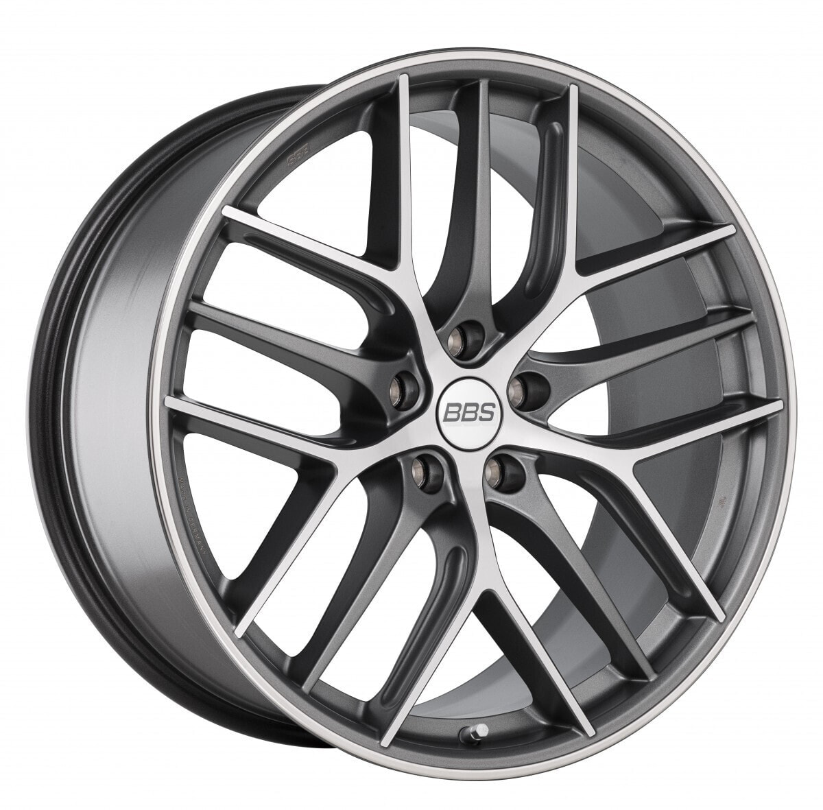 Колесный диск литой BBS CC-R graphit diamantgedreht matt 8x19 ET27 - LK5/112 ML82