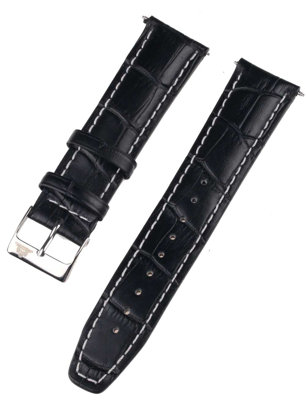 Ремешок или браслет для часов Rothenschild mid-17756 Universal Strap 22mm Black, Silver buckle