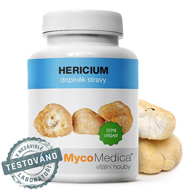 MycoMedica Hericium Гериций с 30 % полисахаридами 90 капсул