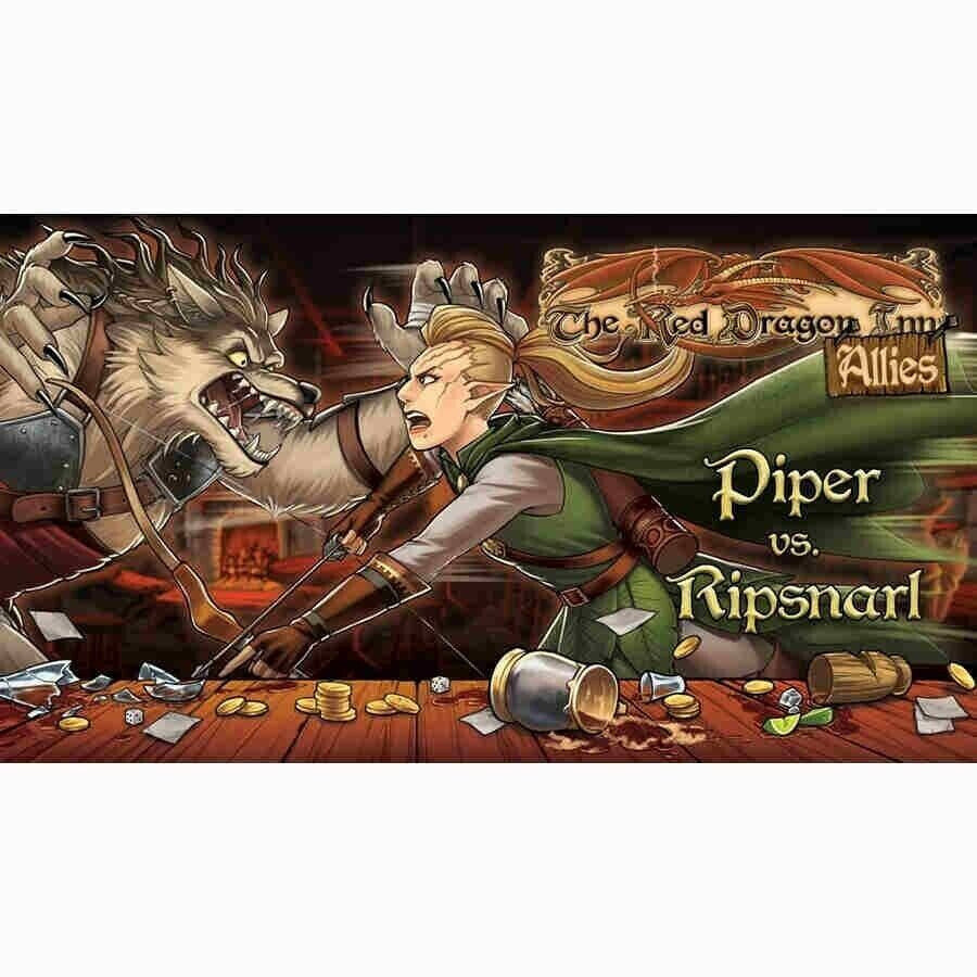 Red Dragon Inn Allies Piper VS Ripsnarl Set Board Game by Slugfest Games Sealed