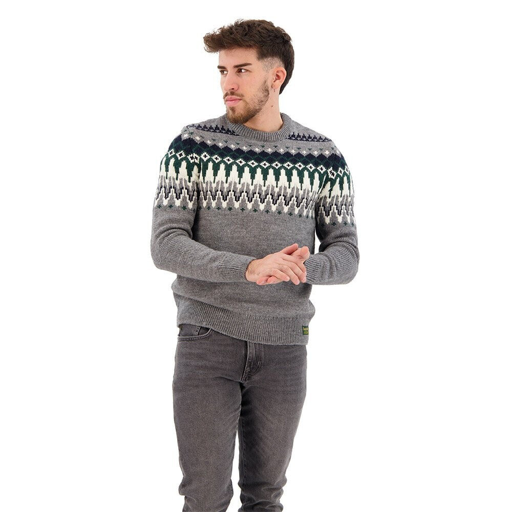 SUPERDRY Fairisle Crew Neck Sweater