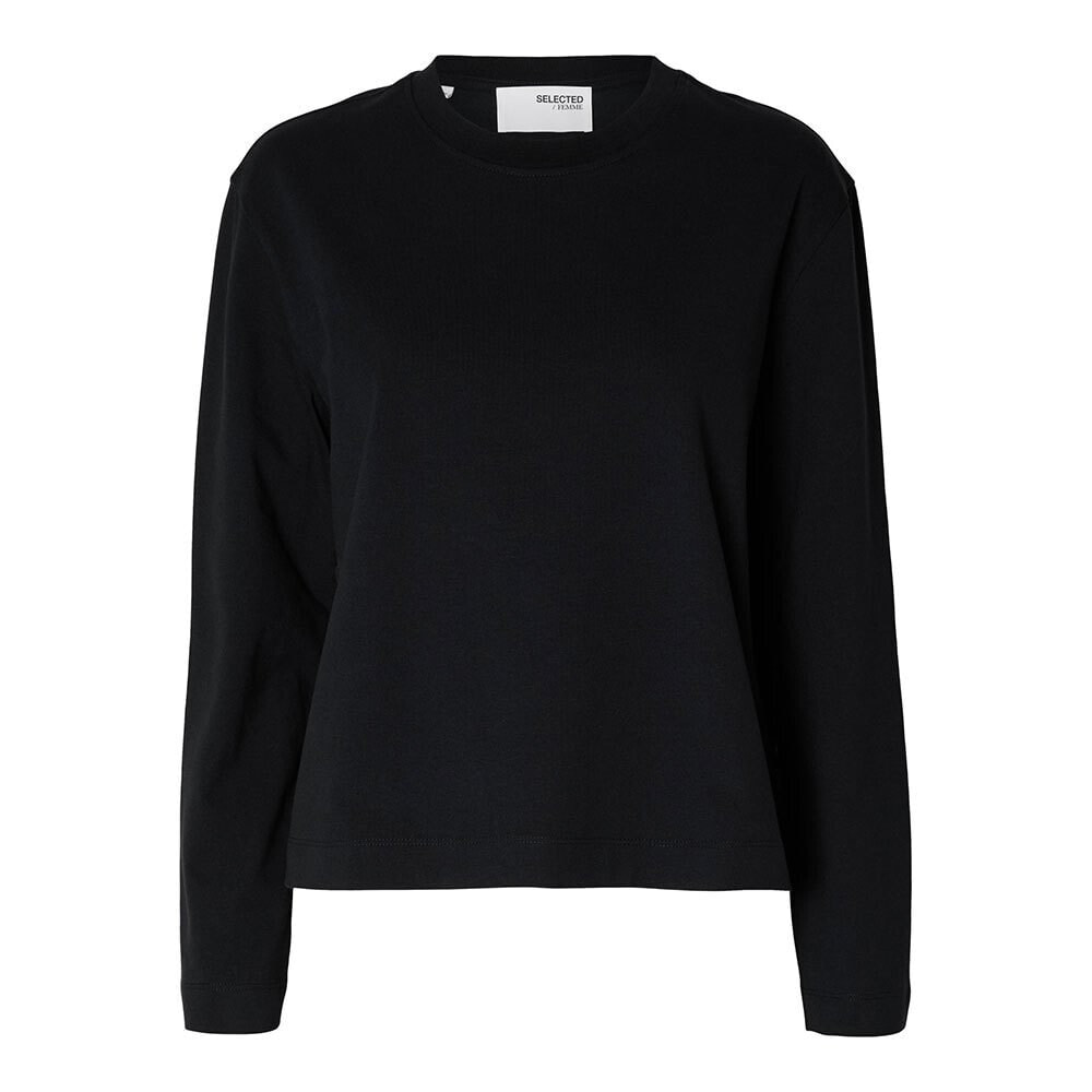 SELECTED Essential Boxy Long Sleeve T-Shirt