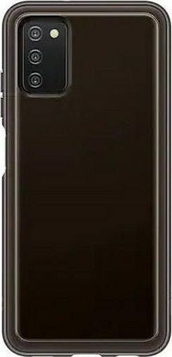 Samsung Etui Samsung Galaxy A03s EF-QA038TB Soft Clear Cover czarny/black