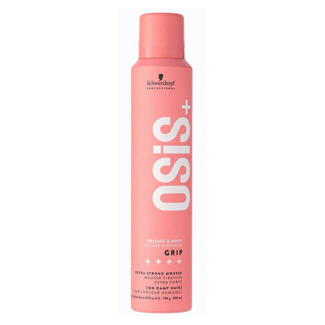 Schwarzkopf Osis+ Mousse Extra Strong Мусс для фиксации волос экстра сильной фиксации 200 мл