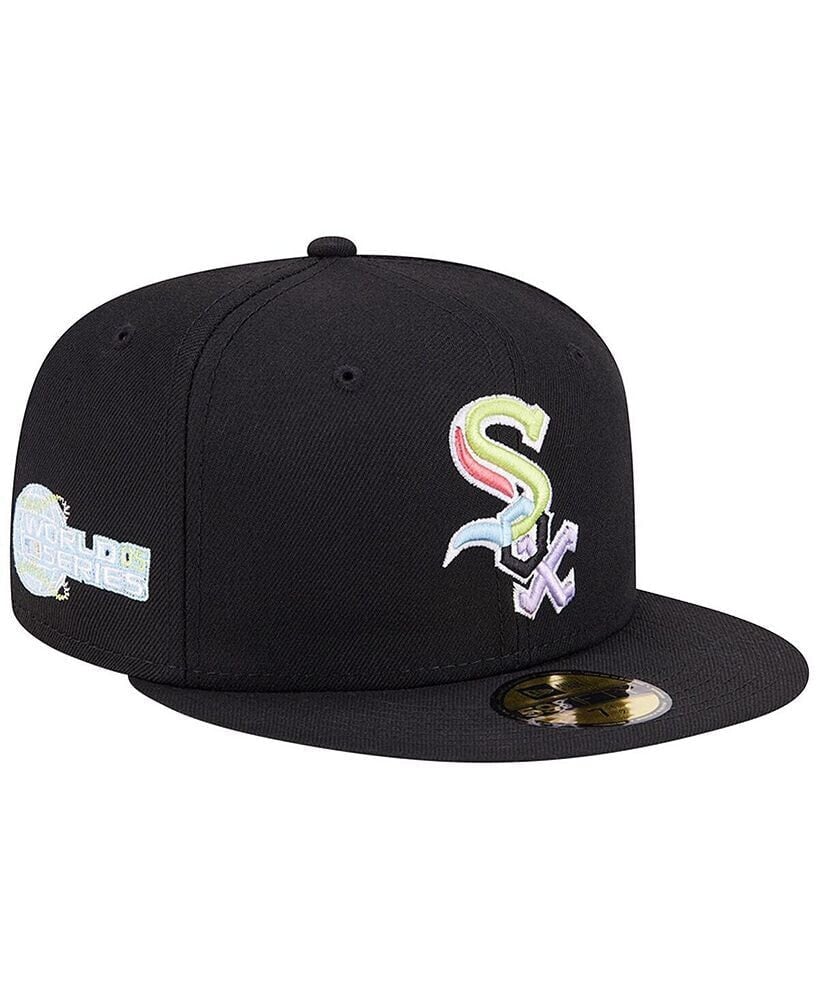 New Era men's Black Chicago White Sox Multi-Color Pack 59FIFTY Fitted Hat