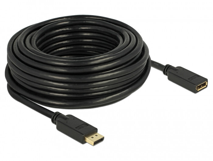 DeLOCK 84908 DisplayPort кабель 15 m Черный