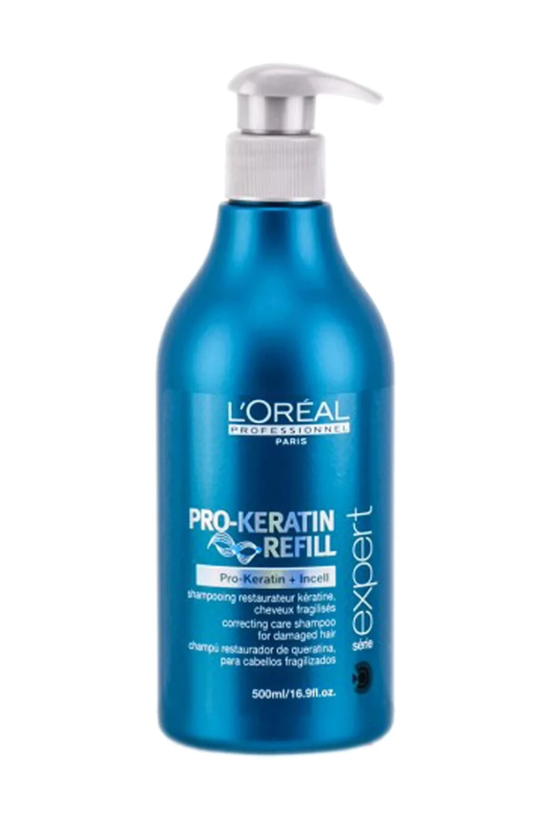 Yıpranmış ve Kırılgan Saçlar için Pro-Keratin Dolgu Şampuan 500 ml 3474630525726