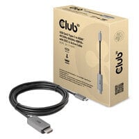 CLUB3D CAC-1587 гендерный адаптер USB Gen2 Type-C HDMI Тип A (Стандарт) Черный