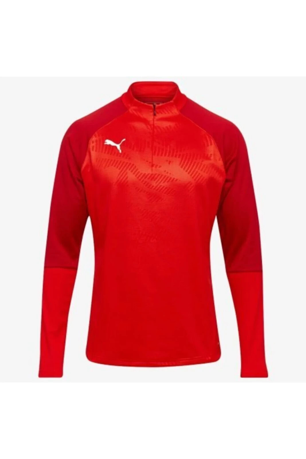 Erkek Kırmızı Cup Training 1/4 Zip Core - Rosso/peperoncino-65601801