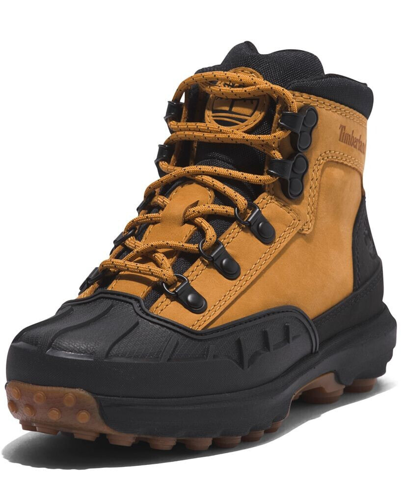 Timberland big Kids Converge Mid Shell Toe Water-Resistant Boots from Finish Line
