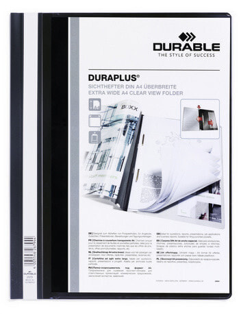 Durable Duraplus A4 Черный 257901