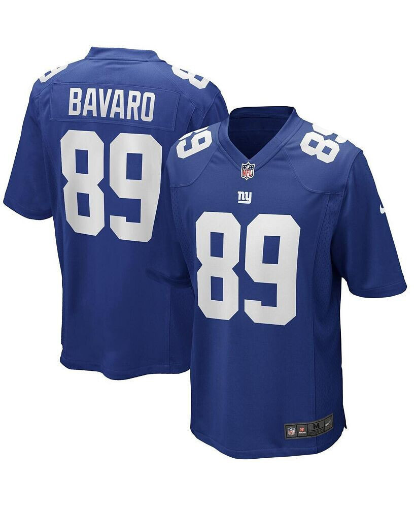 Men's Mark Bavaro Royal New York Giants Game Retired Player Jersey