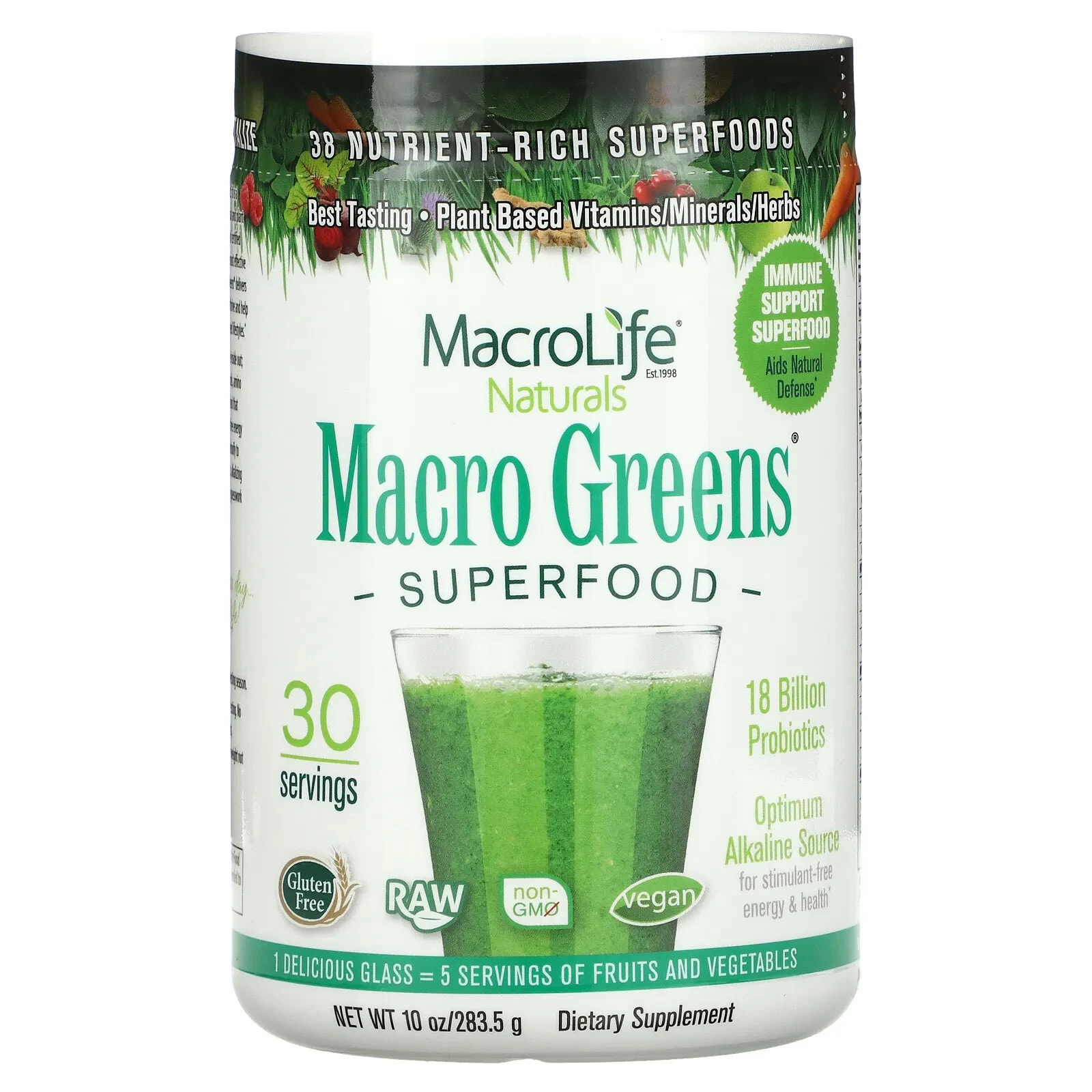 Macro Greens, Superfood, 0.3 oz (9.4 g)