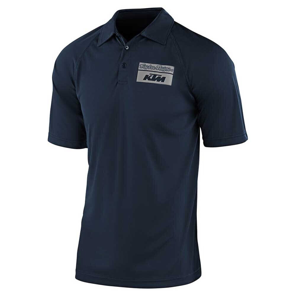 TROY LEE DESIGNS KTM Team Event Short Sleeve Polo Shirt