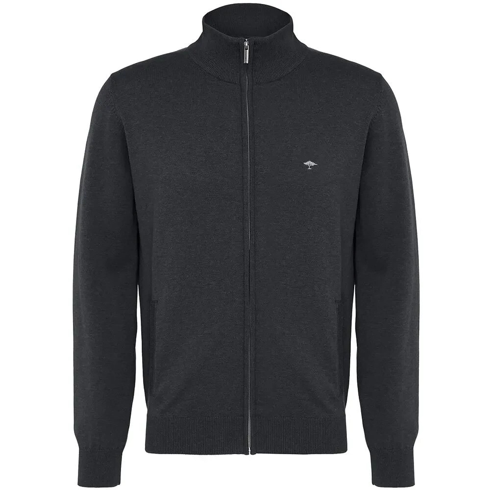 FYNCH HATTON SFPK212 Full Zip Sweater