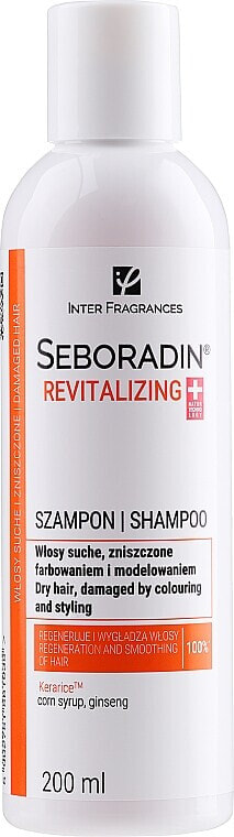 Regenerierendes Haarshampoo mit Ginseng - Seboradin Revitalizing Hair Shampoo