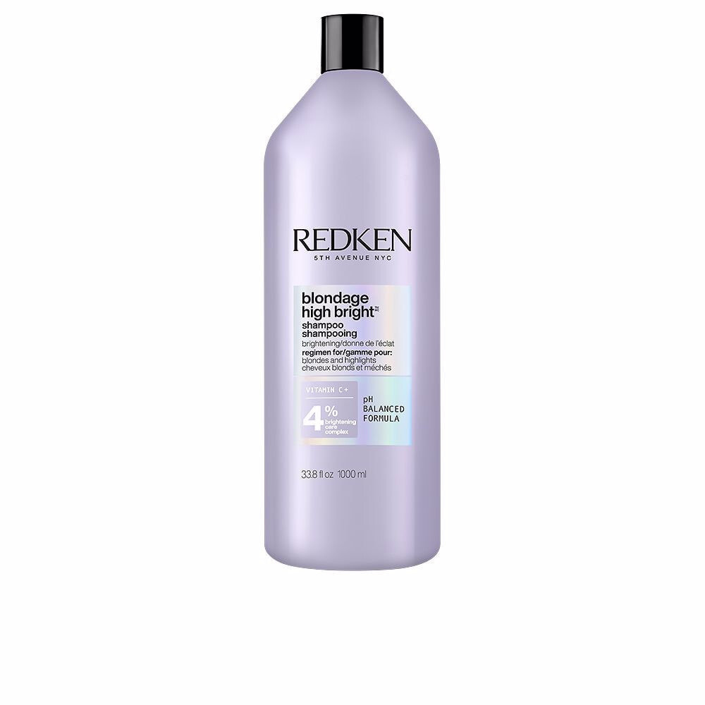 Redken Blondage High Bright Shampoo Оттеночный шампунь для поддержания холодных оттенков блонд 1000 мл