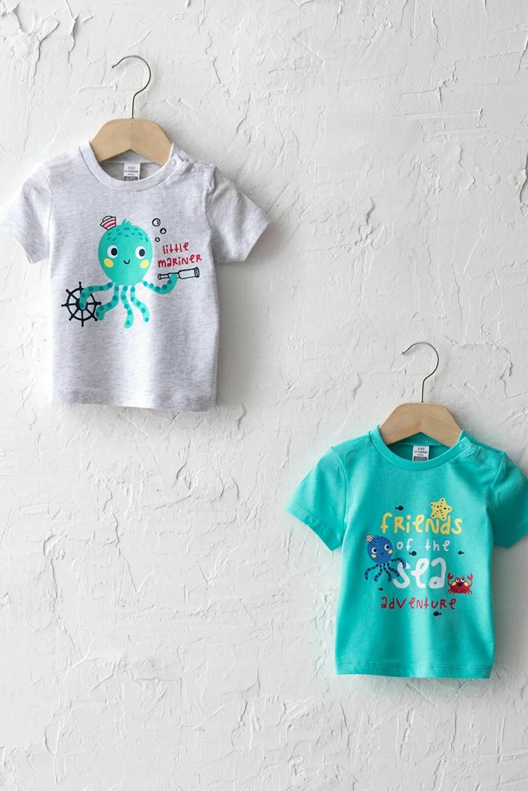 Erkek Bebek Kar Melanj 847 T-Shirt