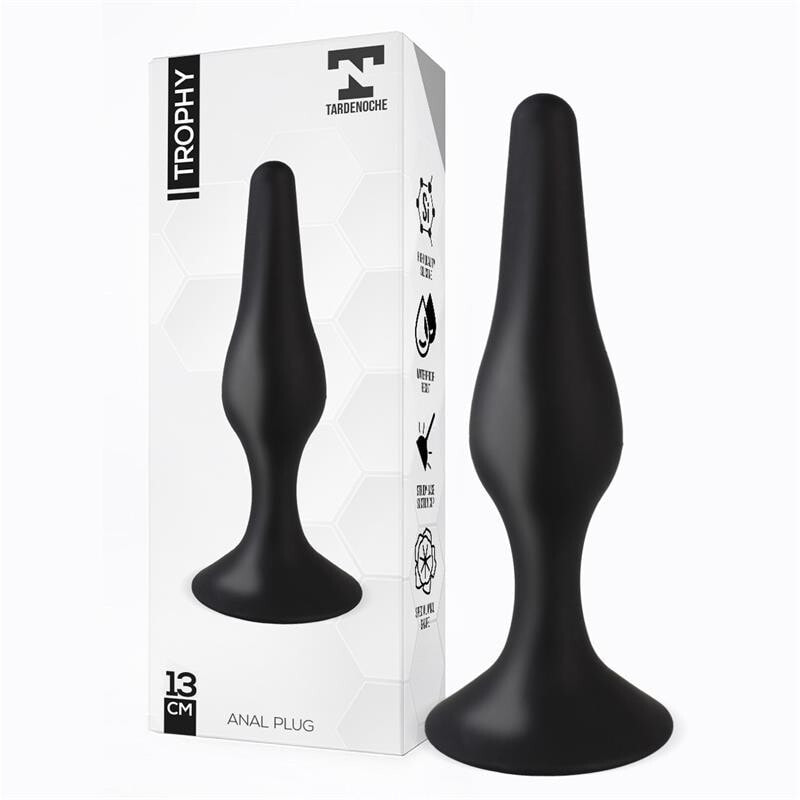 Плаг или анальная пробка TARDENOCHE Trophy Anal Plug 13 cm Silicone Black