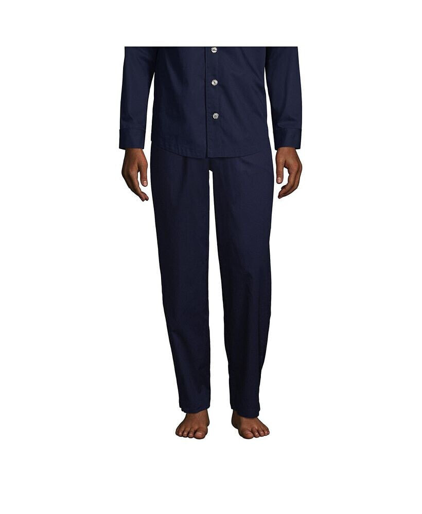 Lands' End men's Poplin Pajama Pants