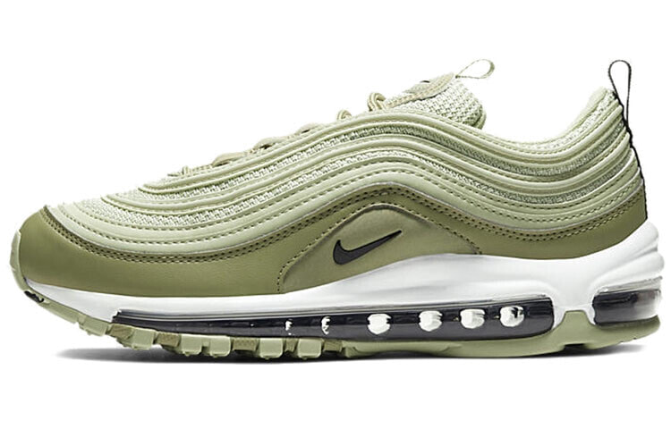 Nike Air Max 97 复古气垫 低帮 跑步鞋 女款 橄榄绿 / Кроссовки Nike Air Max CI7388-301