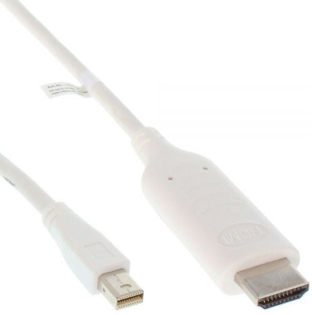 InLine 0.5m Mini DisplayPort - HDMI 0,5 m Белый 17174I
