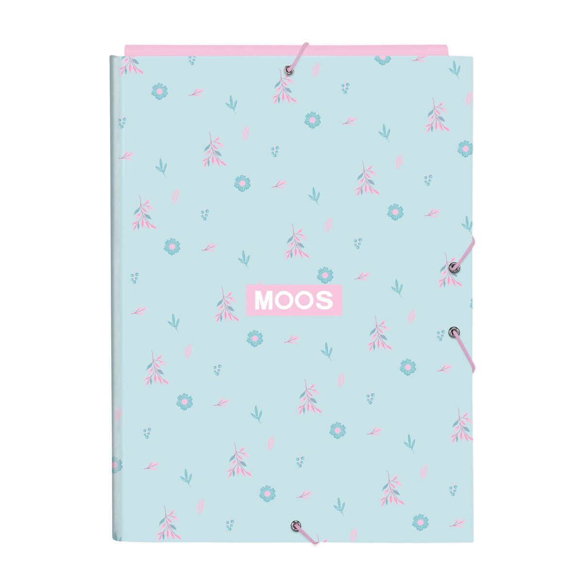 Folder Moos Garden Turquoise A4