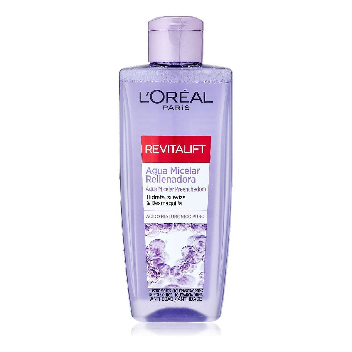 Мицеллярная вода для снятия макияжа Revitalift L'Oreal Make Up Заполнитель морщин (200 ml)