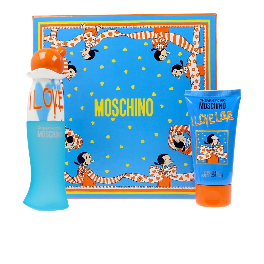 Women's Perfume Set Moschino I Love Love 2 Pieces