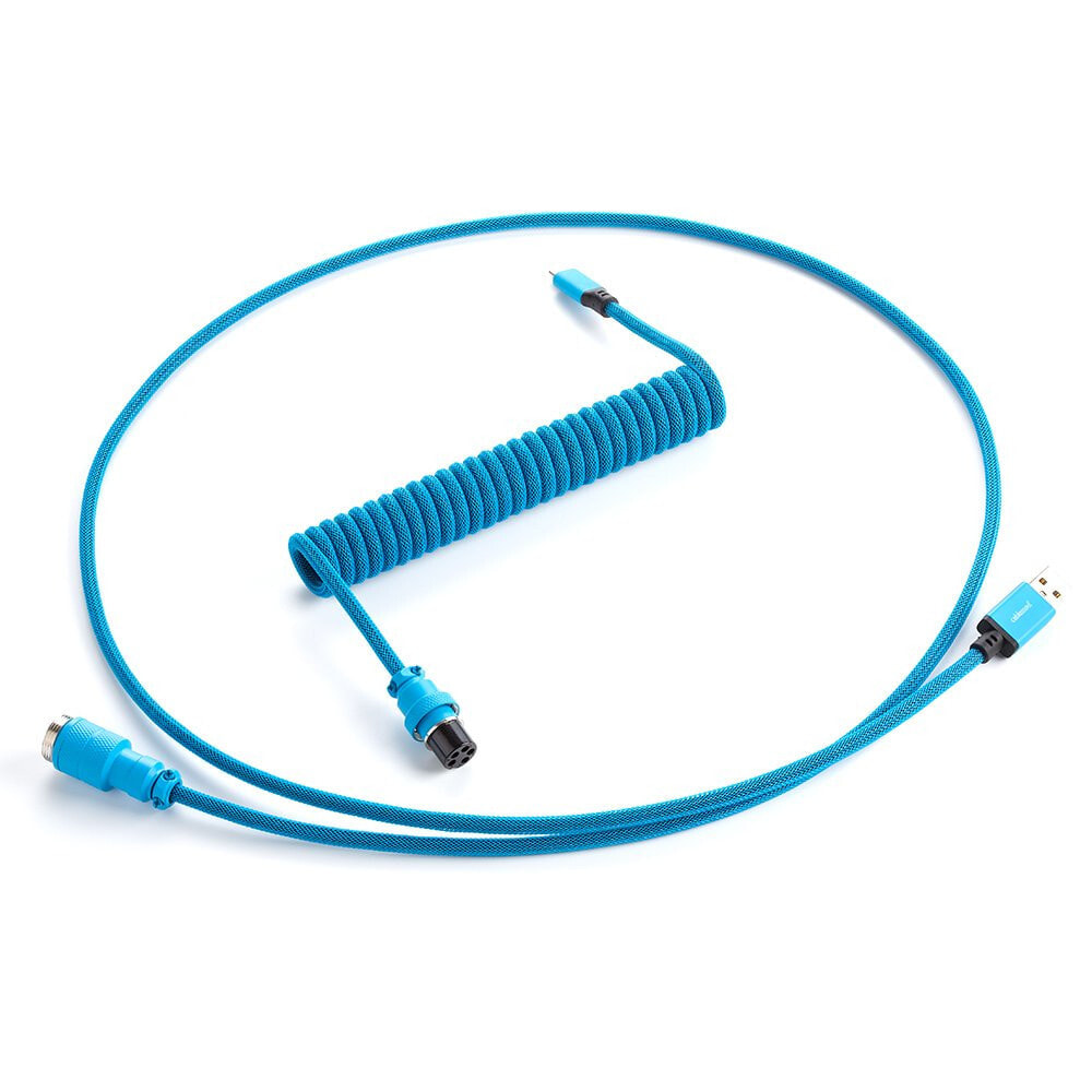 Компьютерный разъем или переходник Cablemod CM-PKCA-CLBALB-KLB150KLB-R. Cable length: 1.5 m, Connector 1: USB A, Connector 2: USB C, Product colour: Blue