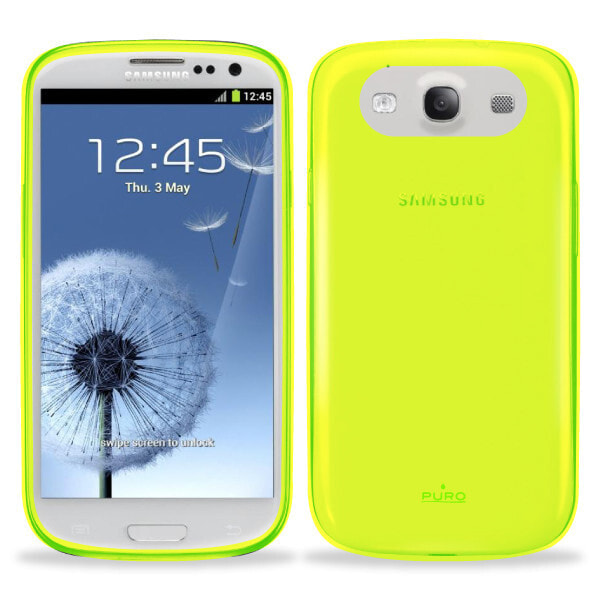 Puro Crystal cover - Cover - Samsung - Galaxy S3 - Green