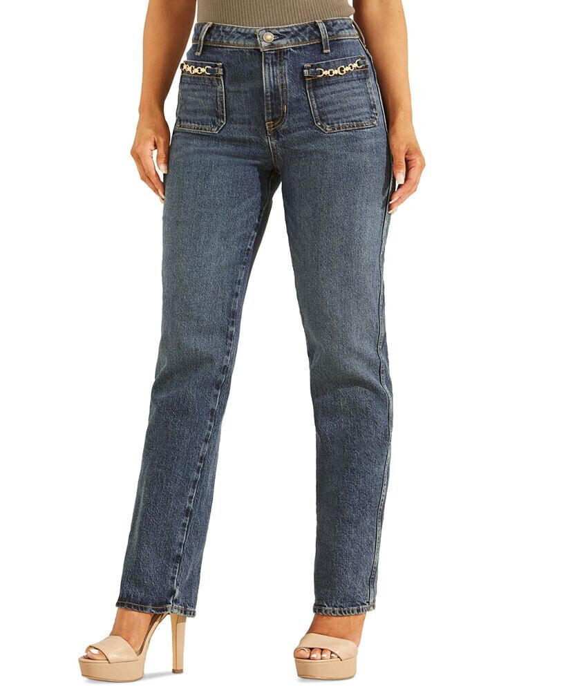 Eco 1981 High-Rise Straight Jeans