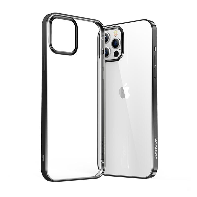 NBS ultra cienkie przezroczyste etui z metaliczną ramką do iPhone 12 mini czarny