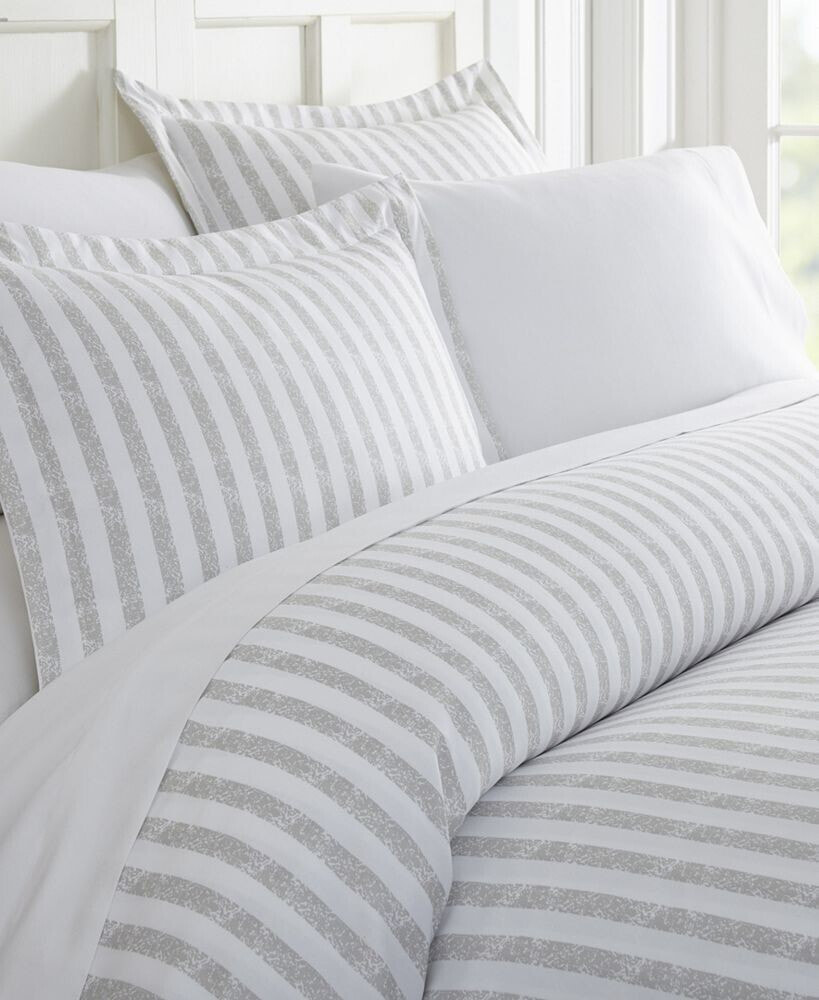 ienjoy Home tranquil Sleep Patterned Duvet Cover Set by The Home Collection, Queen/Full