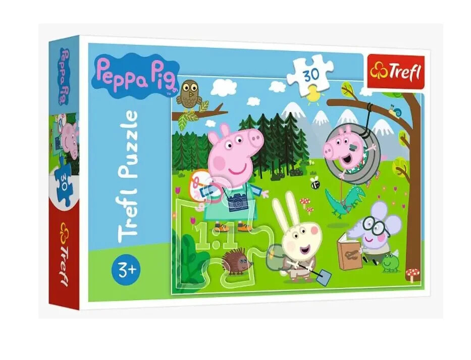 Puzzle Peppa Pig Waldexpedition