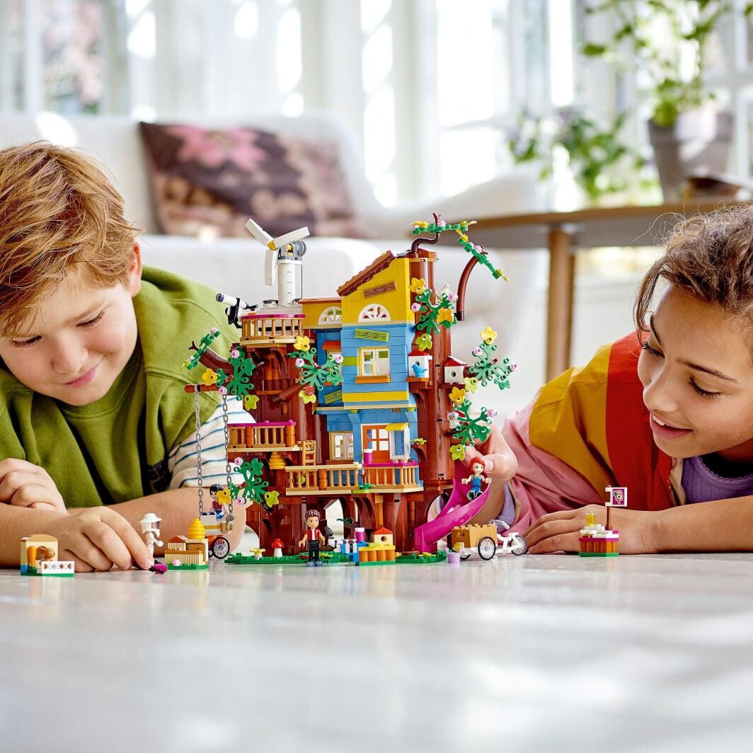 LEGO 41703 Friends Baumhaus der Freundschaft, Set mit Mini-Puppen Mia und  River, Lernspielzeug fr Kinder ab 8 Jahren — купить недорого с доставкой,  2506467